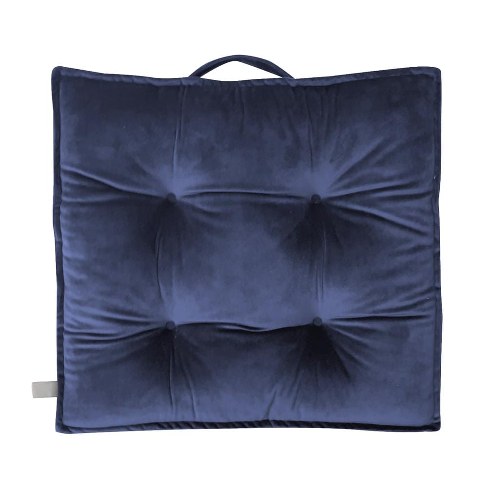 เบาะรองนั่ง HOME LIVING STYLE FUR 17x17 นิ้ว สีน้ำเงิน