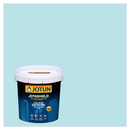สีน้ำทาภายนอก JOTUN JOTASHIELD COLOUR EXTREME 5136 สี ICE TURQUOISE เนียน 2 แกลลอน_0