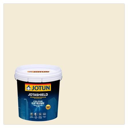สีน้ำทาภายนอก JOTUN JOTASHIELD COLOUR EXTREME 0566 สี IVORY WHITE เนียน 2 แกลลอน_0