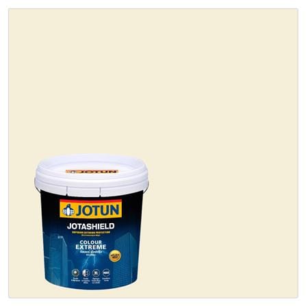 สีน้ำทาภายนอก JOTUN JOTASHIELD COLOUR EXTREME 1334 สี PURE BARELY เนียน 2 แกลลอน_0