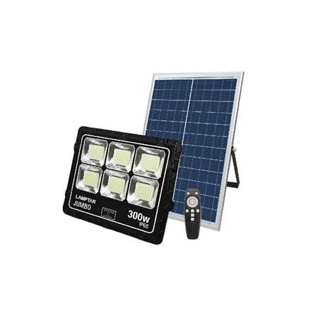 ไฟสปอตไลท์ SOLAR LAMPTAN FLOOD 300 วัตต์ DAYLIGHT สีดำ_0