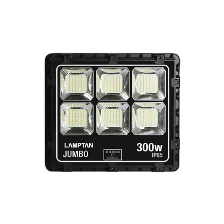 ไฟสปอตไลท์ SOLAR LAMPTAN FLOOD 300 วัตต์ DAYLIGHT สีดำ_1