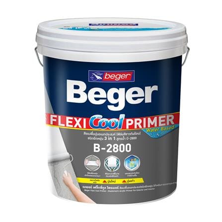 สีรองพื้นปูนอเนกประสงค์ BEGER FLEXI COOL B2800 20 กก._0