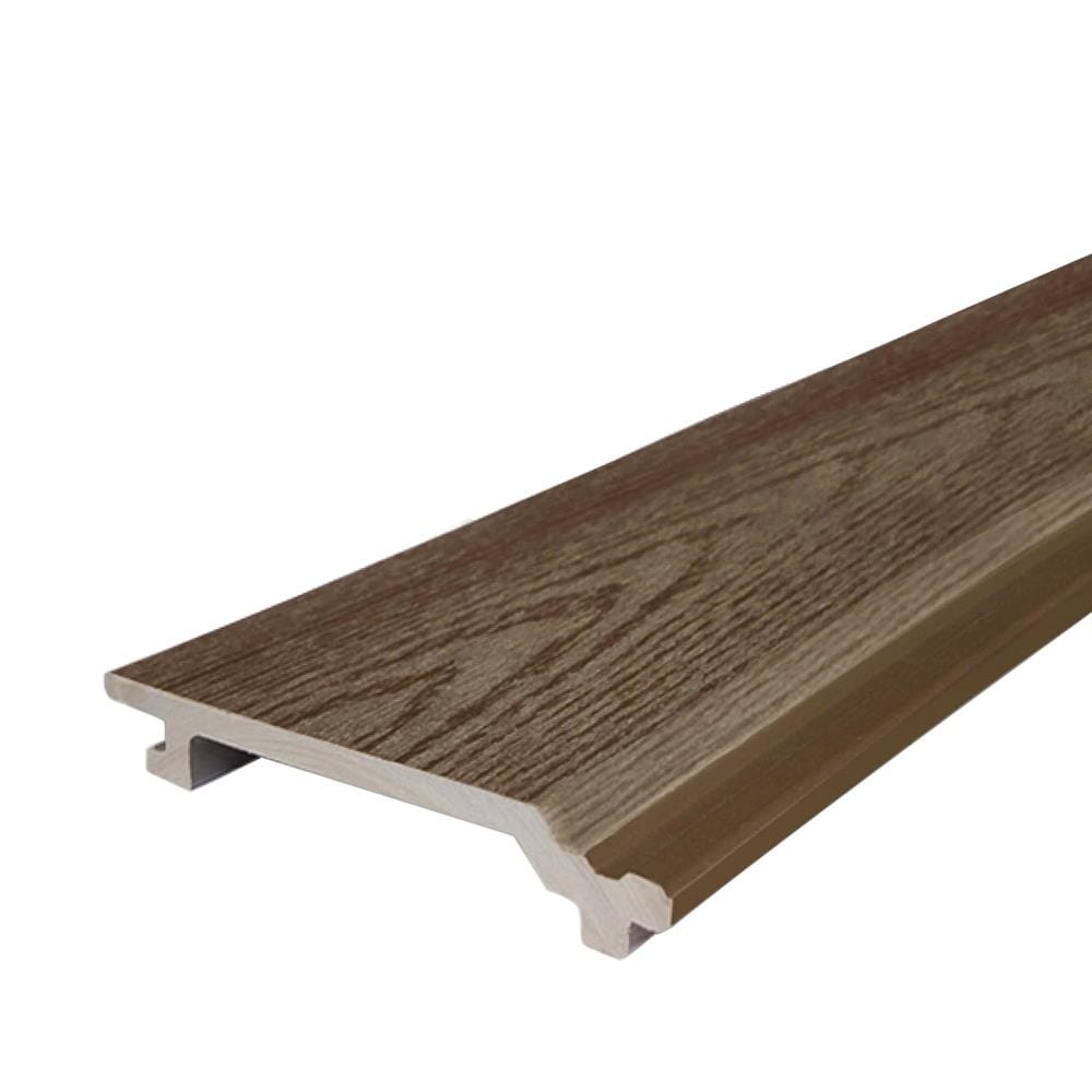 ไม้ผนังภายนอก WATSADUNIYOM 6 นิ้ว ลายไม้ 15.6X300x2.1 ซม. สีน้ำตาลเข้ม