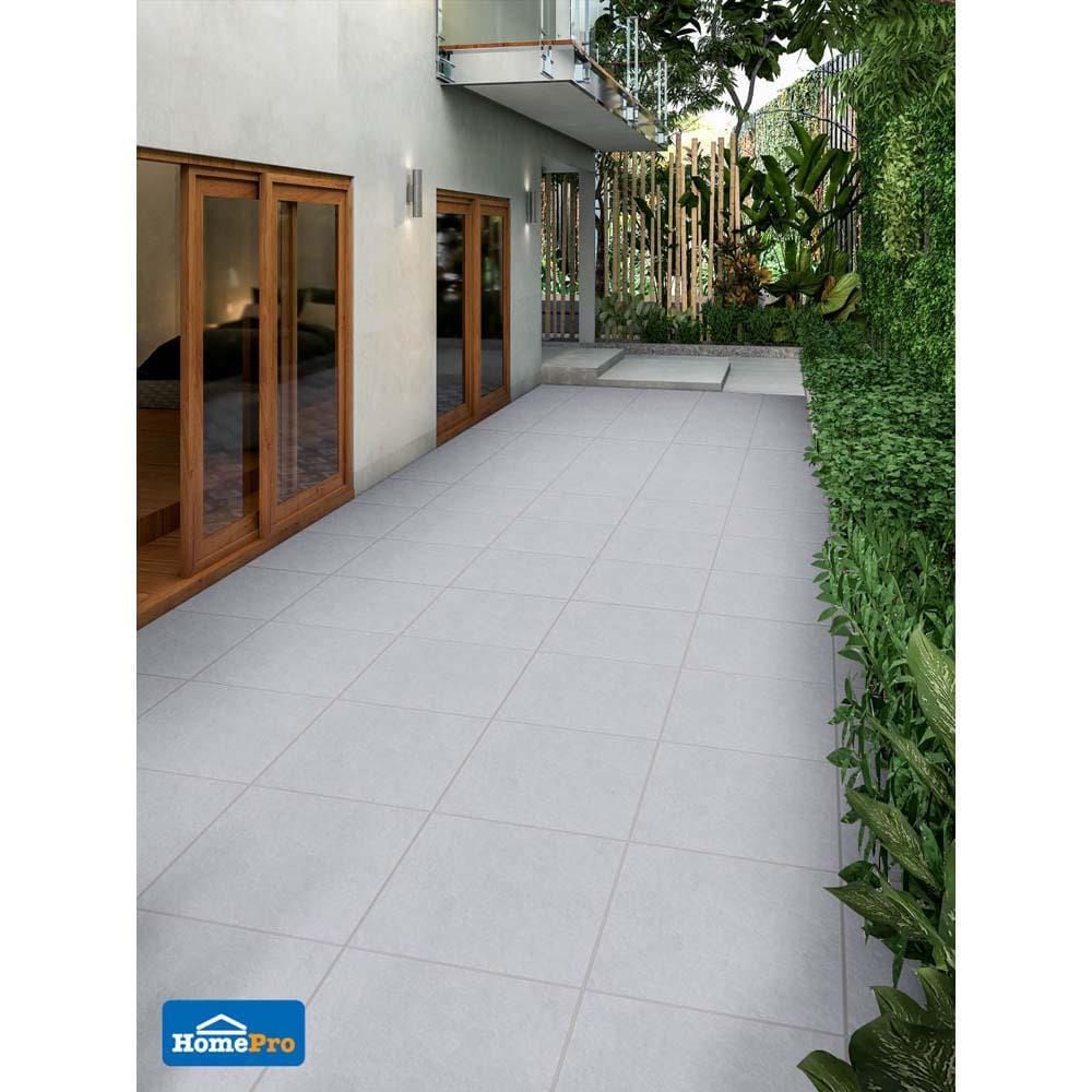 กระเบื้องพื้น 16x16 นิ้ว ภูผา ฟอนเต้ เทา PM 0.96M2