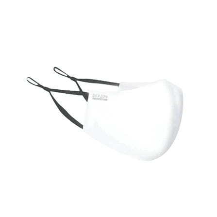 หน้ากากผ้า Amicor 3D Dexzon Size M สีขาว_0
