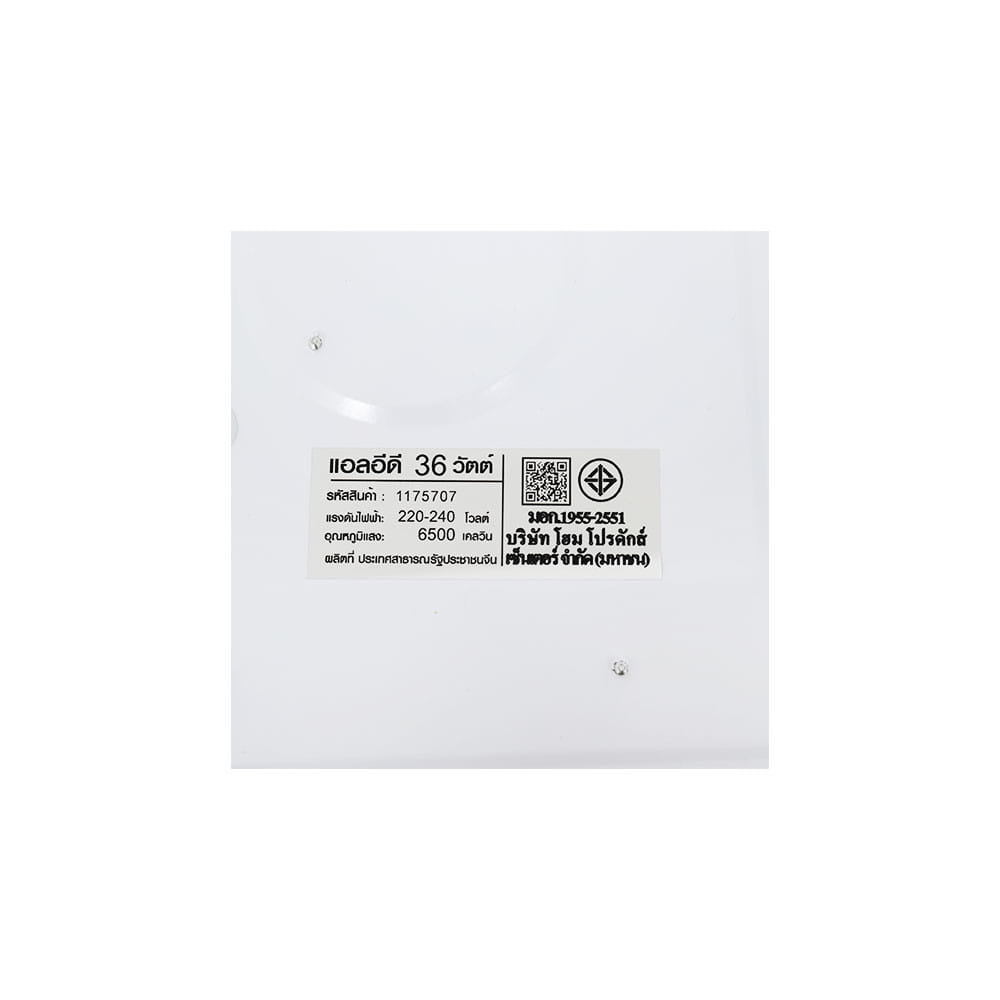 ไฟเพดาน LED CARINI ZY830-ML 15 นิ้ว 36 วัตต์ DAYLIGHT สีขาว