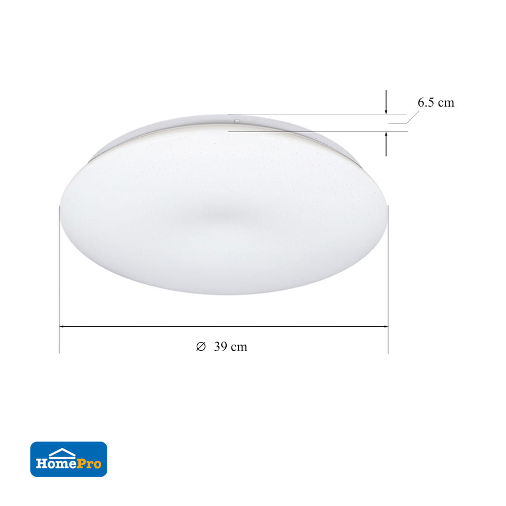 ไฟเพดาน LED CARINI ZY830-ML 15 นิ้ว 36 วัตต์ DAYLIGHT สีขาว