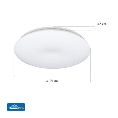 ไฟเพดาน LED CARINI ZY830-ML 15 นิ้ว 36 วัตต์ DAYLIGHT สีขาว_6