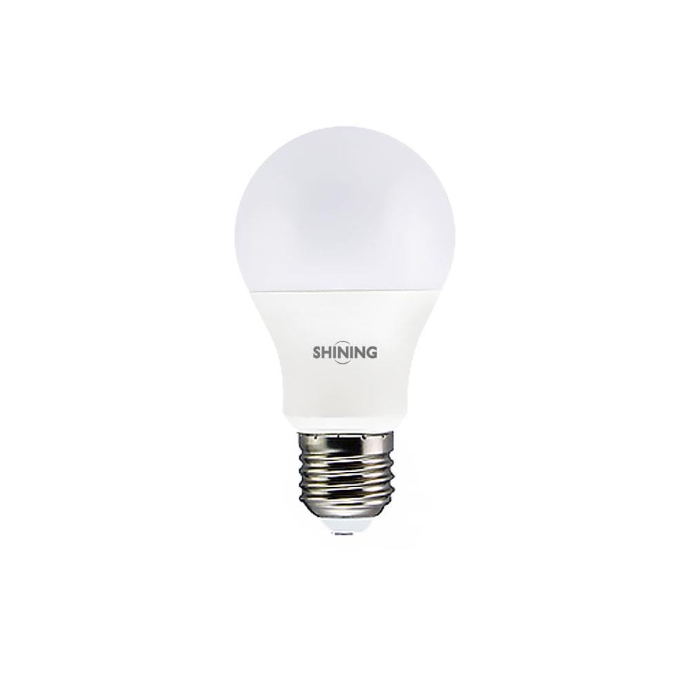 หลอด LED SHINING A60 9 วัตต์ DAYLIGHT E27 แพ็ก 4 ชิ้น