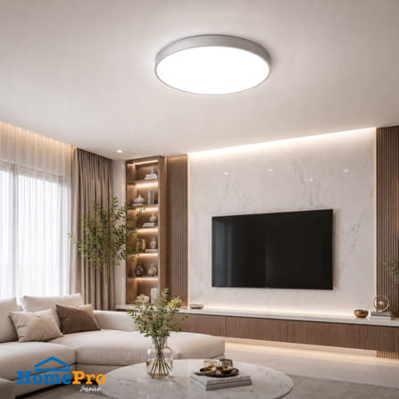 ไฟเพดาน LED CARINI ZY822-ML 15 นิ้ว 36 วัตต์ DAYLIGHT สีขาว/เทา_3
