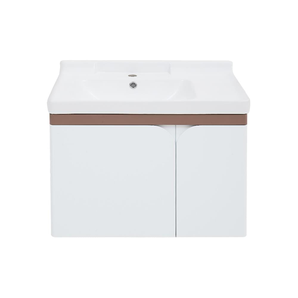 อ่างล้างหน้าเคาน์เตอร์ MOYA VC-2102B สีขาว