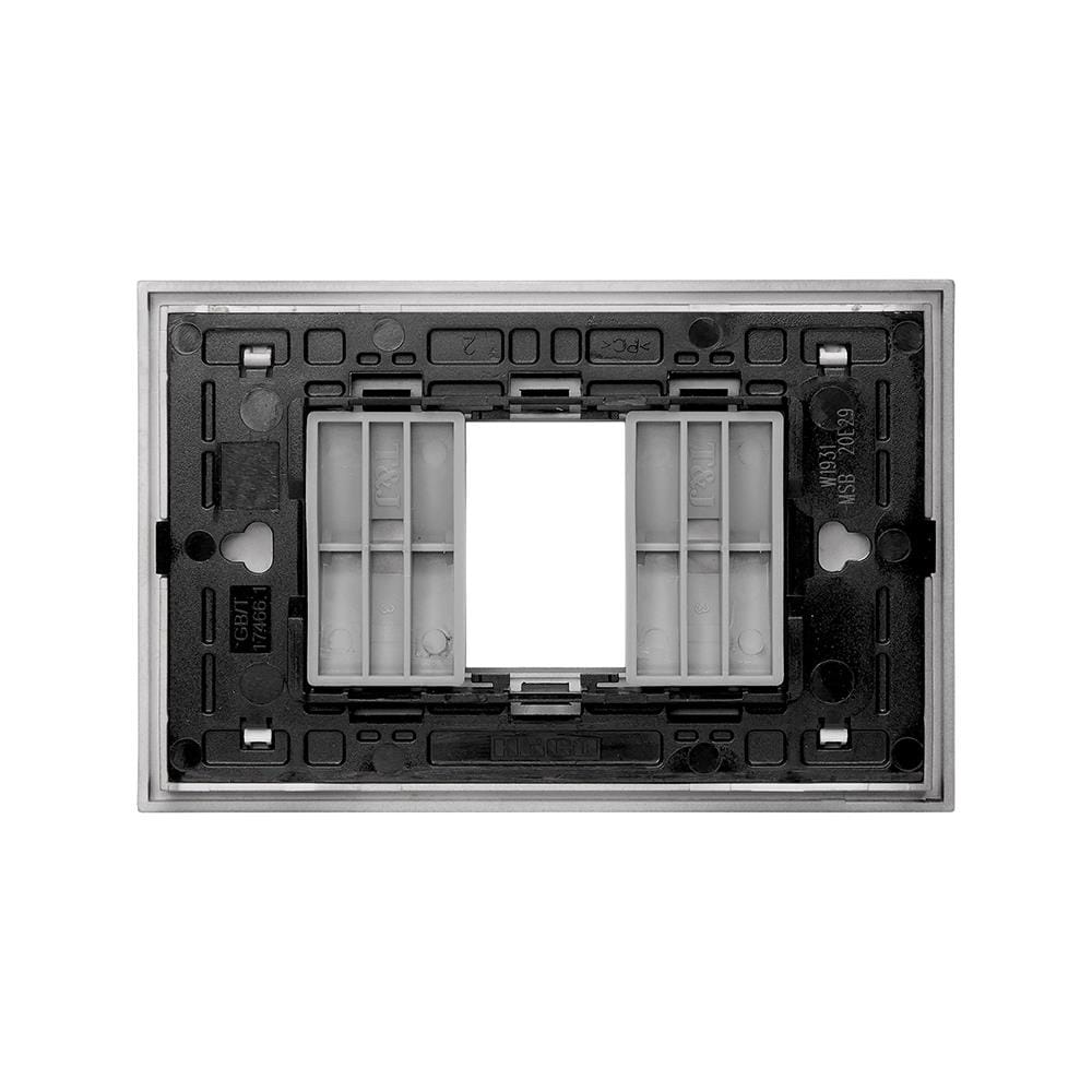 หน้ากาก 1 ช่อง HACO W1931-MSB QX สี MATT GREY