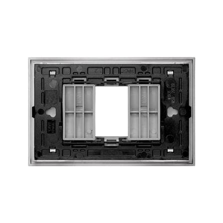 หน้ากาก 1 ช่อง HACO W1931-MSB QX สี MATT GREY_3