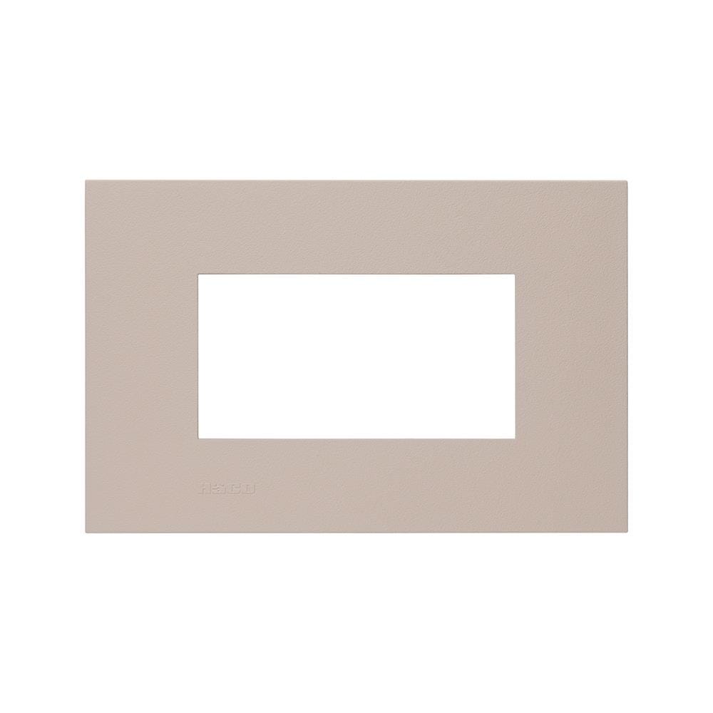 หน้ากาก 3 ช่อง HACO W1933-STP QX สี TAUPE