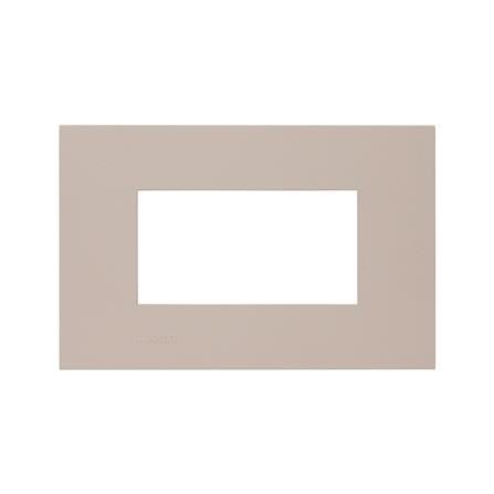 หน้ากาก 3 ช่อง HACO W1933-STP QX สี TAUPE