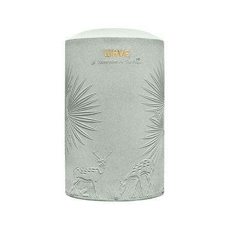 ถังเก็บน้ำ WAVE THE PALM 2000 ลิตร สีหิมะเขียว
