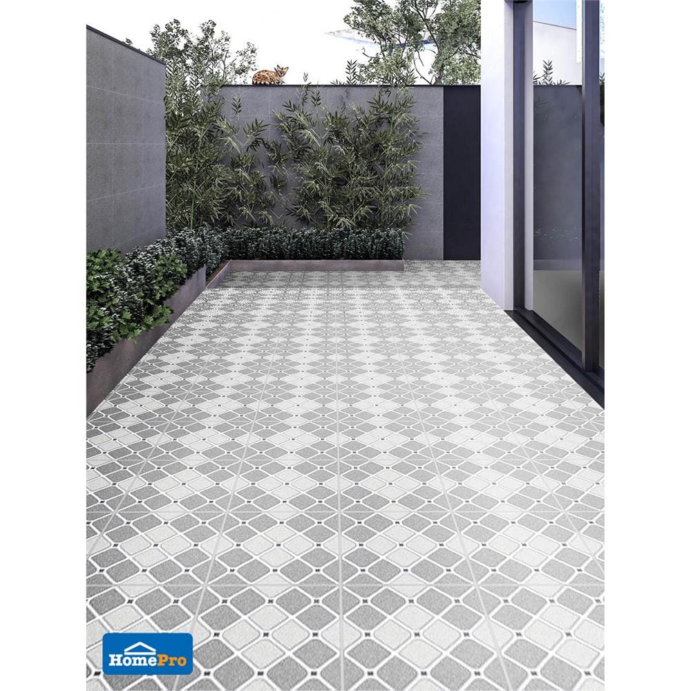 กระเบื้องพื้น 12x12 นิ้ว ภูผา ก่อตะวัน เทา A 1M2
