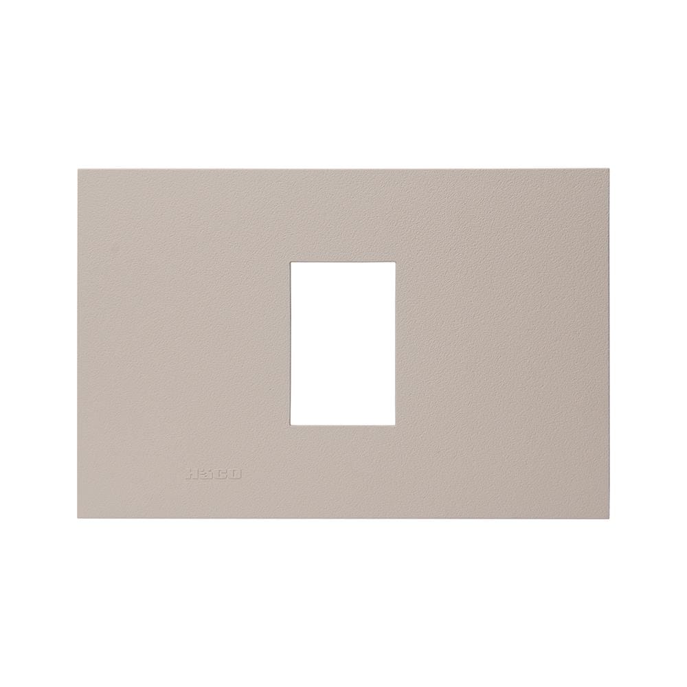 หน้ากาก 1 ช่อง HACO W1931-STP QX สี TAUPE