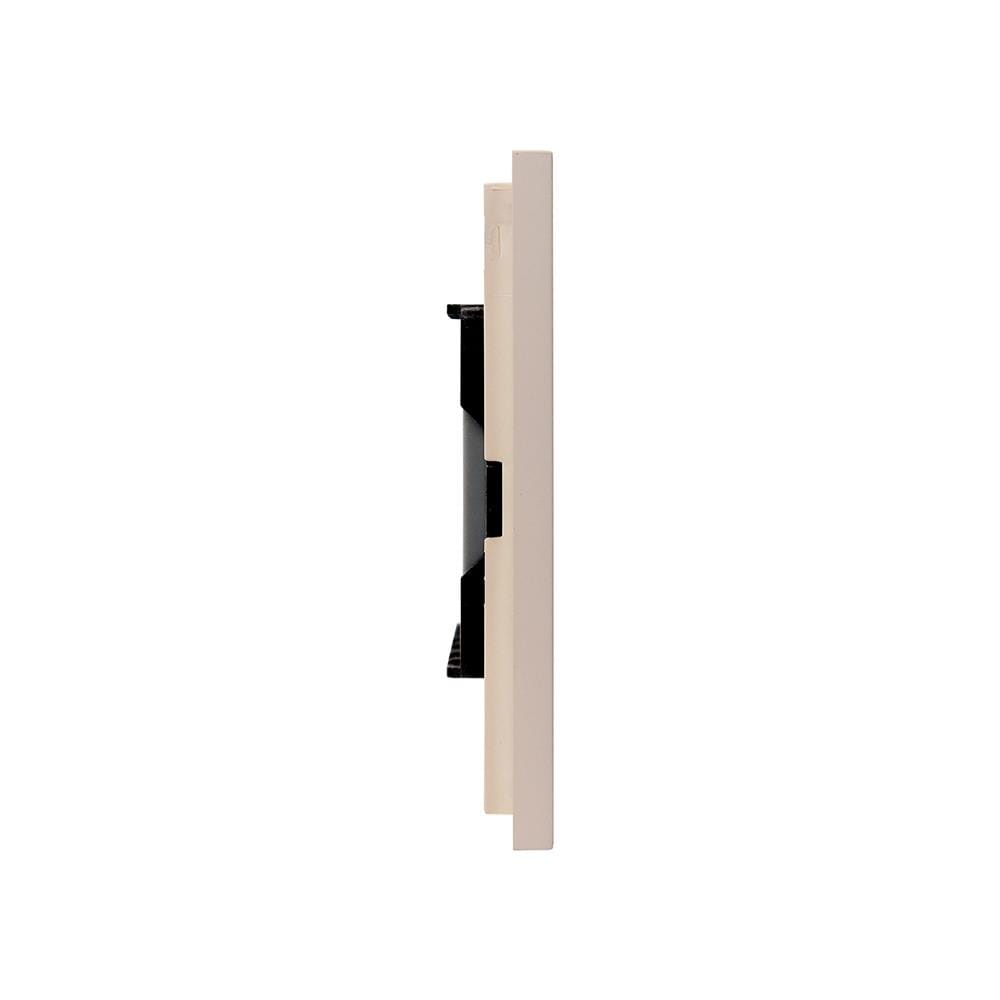 หน้ากาก 1 ช่อง HACO W1931-STP QX สี TAUPE