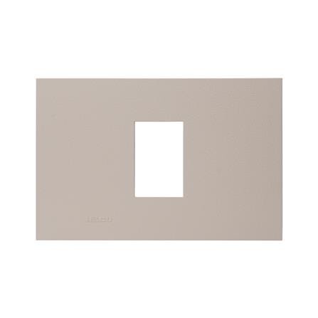 หน้ากาก 1 ช่อง HACO W1931-STP QX สี TAUPE