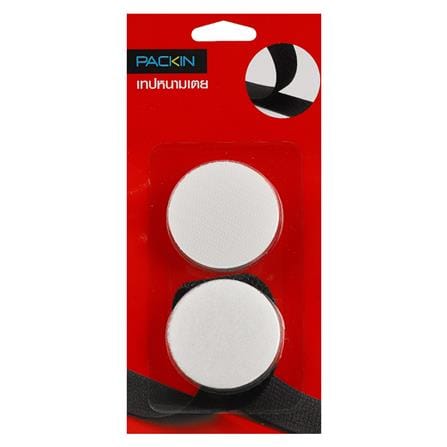 เทปหนามเตยกลม PACK IN 47 มม. สีขาว_1