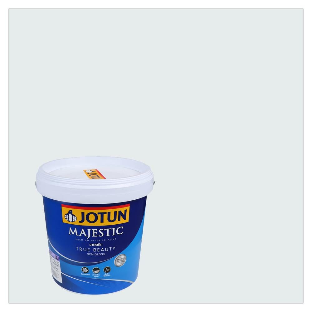 สีน้ำทาภายใน ชนิดกึ่งเงา JOTUN MAJESTIC TRUE BEAUTY BASE A 4520 สี PAIGE 9 ลิตร