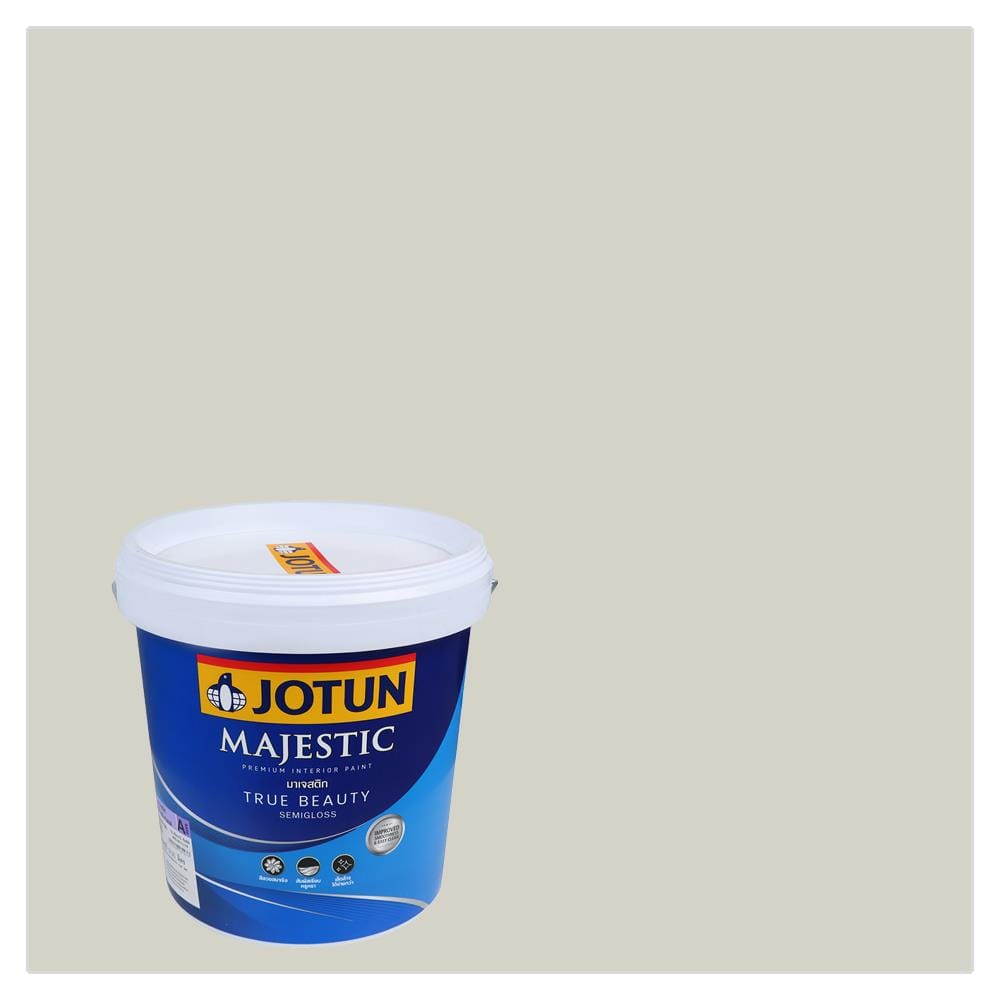 สีน้ำทาภายใน ชนิดกึ่งเงา JOTUN MAJESTIC TRUE BEAUTY BASE A 1391 สี BARE 9 ลิตร