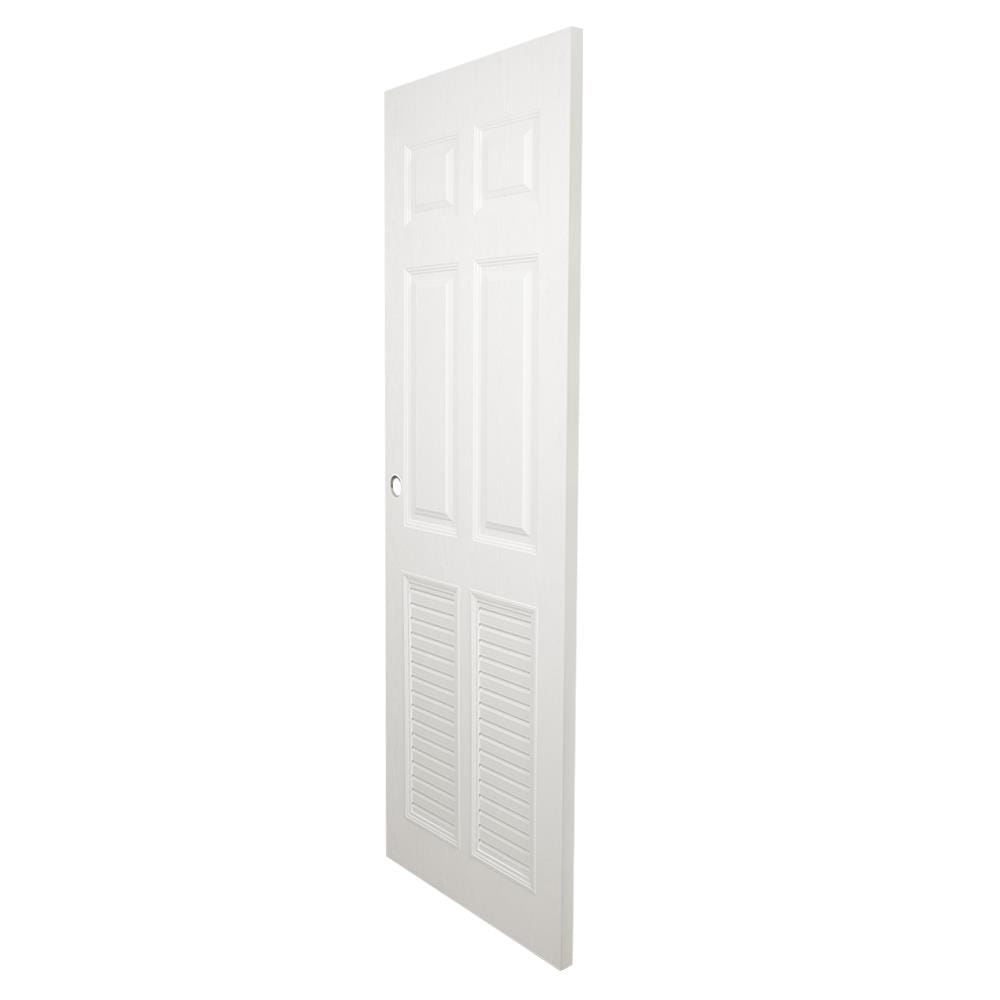 ประตูภายใน UPVC MODERNWOOD REVO MLIR003 70X200 ซม. สีขาว เจาะลูกบิด