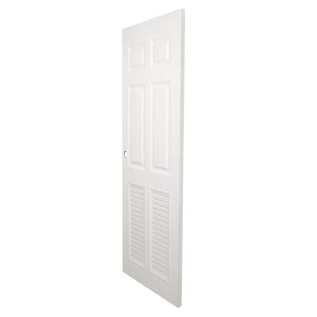 ประตูภายใน UPVC MODERNWOOD REVO MLIR003 70X200 ซม. สีขาว เจาะลูกบิด_1