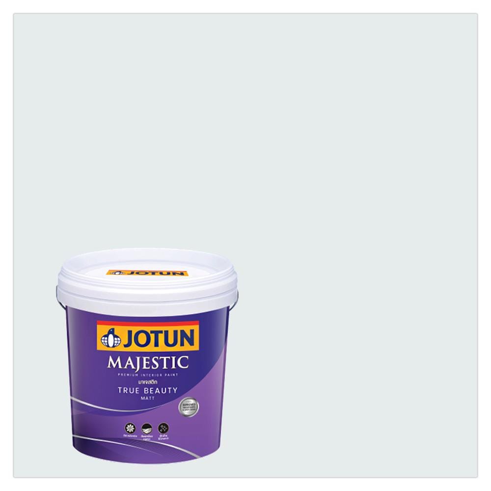 สีน้ำทาภายใน ชนิดด้าน JOTUN MAJESTIC TRUE BEAUTY BASE A 4520 สี PAIGE 9 ลิตร