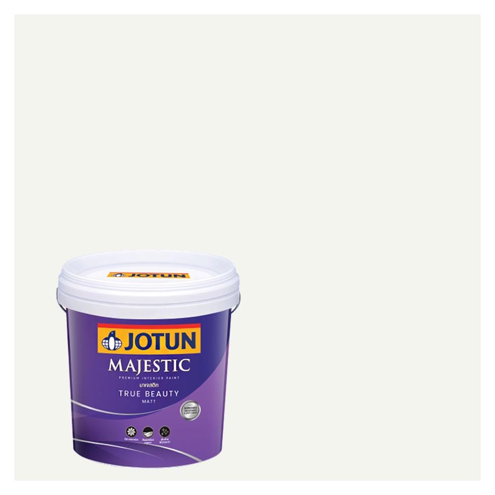 สีน้ำทาภายใน ชนิดด้าน JOTUN MAJESTIC TRUE BEAUTY BASE A 7236 สี CHI 9 ลิตร