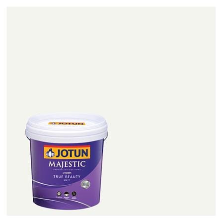 สีน้ำทาภายใน ชนิดด้าน JOTUN MAJESTIC TRUE BEAUTY BASE A 7236 สี CHI 9 ลิตร_0