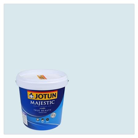 สีน้ำทาภายใน ชนิดกึ่งเงา JOTUN MAJESTIC TRUE BEAUTY BASE A 4339 สี BLUE ASH 9 ลิตร_0