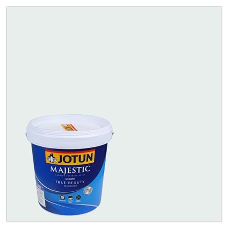 สีน้ำทาภายใน ชนิดกึ่งเงา JOTUN MAJESTIC TRUE BEAUTY BASE A 5001 สี SNOW WHITE 9 ลิตร_0