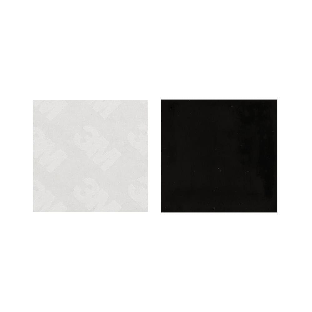 ยางรองเหลี่ยม DEXZON 25X3 มม. สีดำ 12 ชิ้น