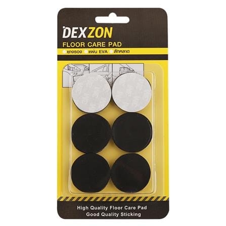 ยางรองกลม DEXZON 35X3 มม. สีดำ 12 ชิ้น_1