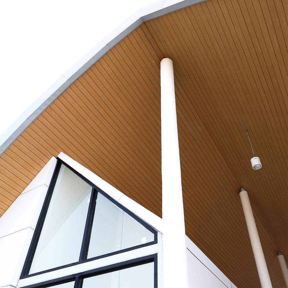 ไม้ฝ้า THAISUN LUXURY 14.2X300X2.1 ซม. สีไม้สัก