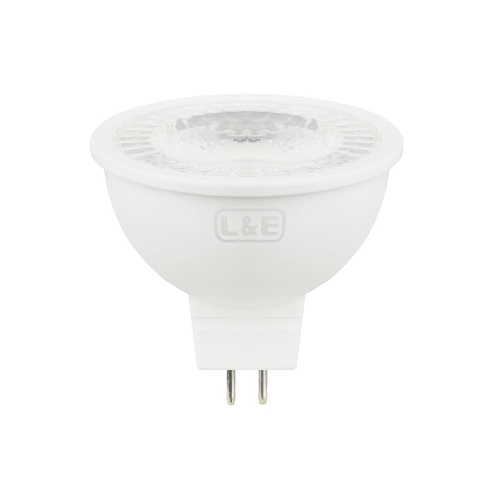 หลอด LED L&E MR16 6 วัตต์ WARMWHITE 36 BEAM ANGLE GU5.3