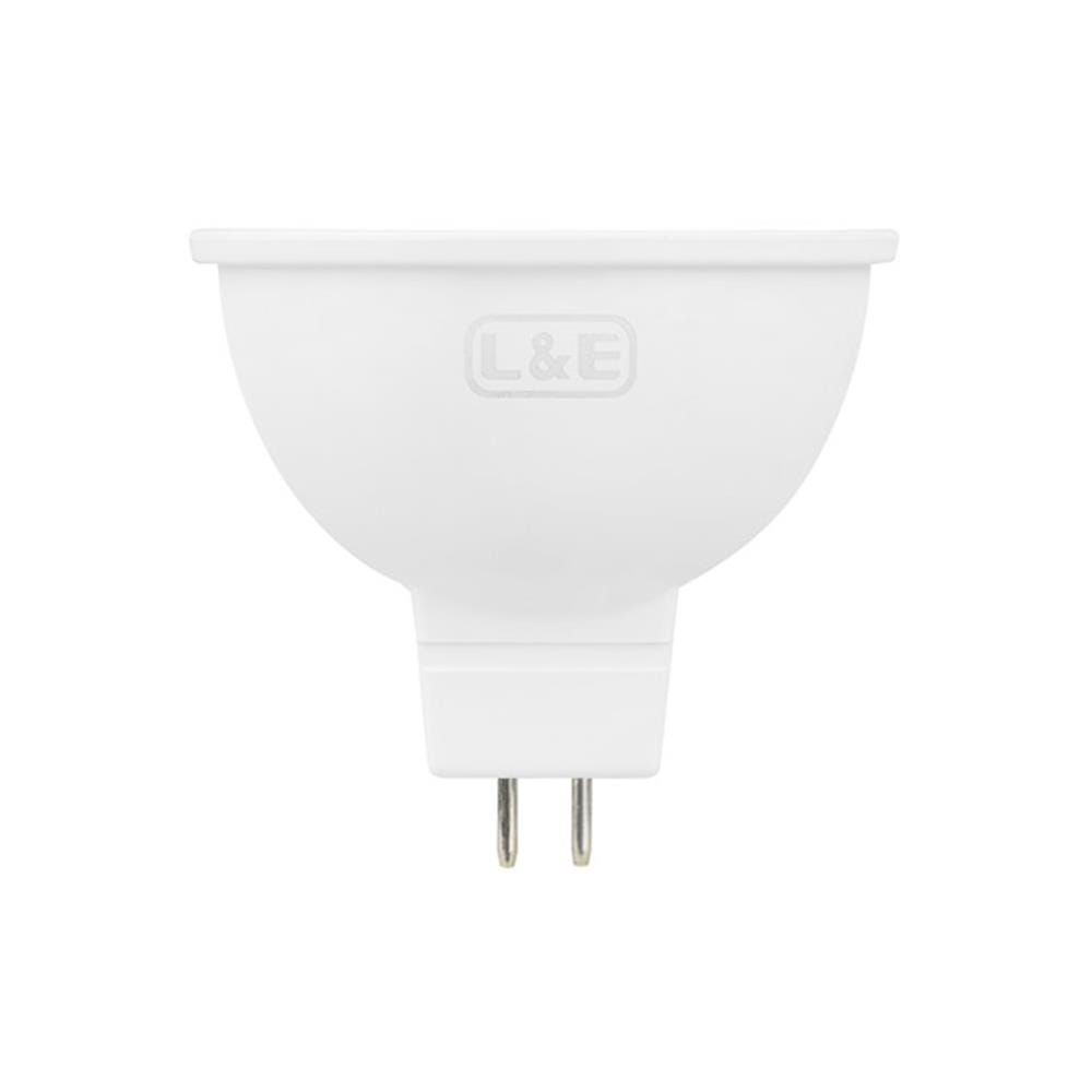 หลอด LED L&E MR16 6 วัตต์ WARMWHITE 36 BEAM ANGLE GU5.3