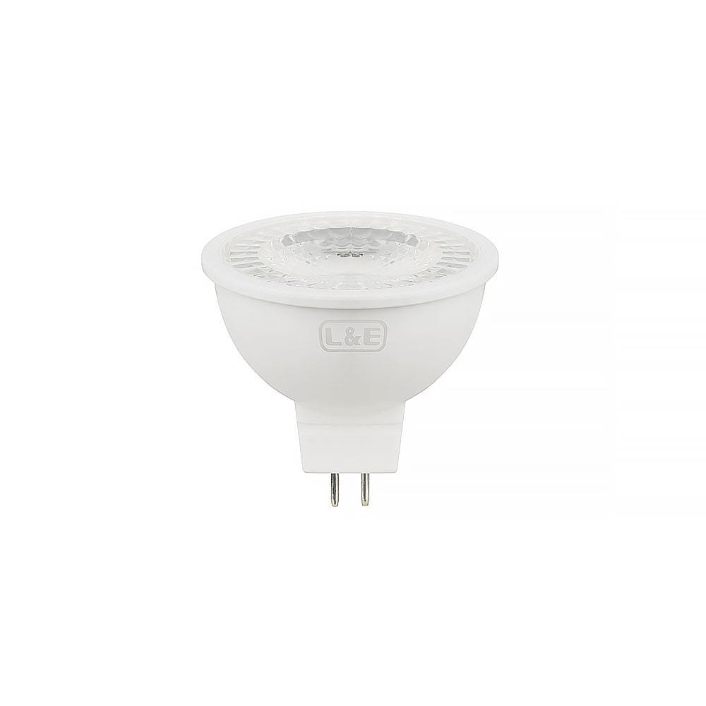 หลอด LED L&E MR16 6 วัตต์ WARMWHITE 60 BEAM ANGLE GU5.3