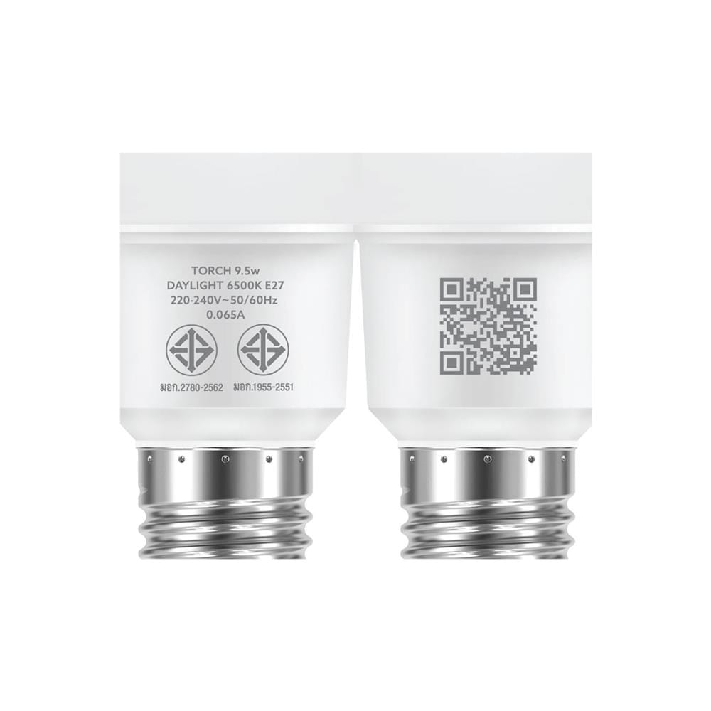 หลอด LED LAMPTAN TORCH 9.5 วัตต์ DAYLIGHT E27