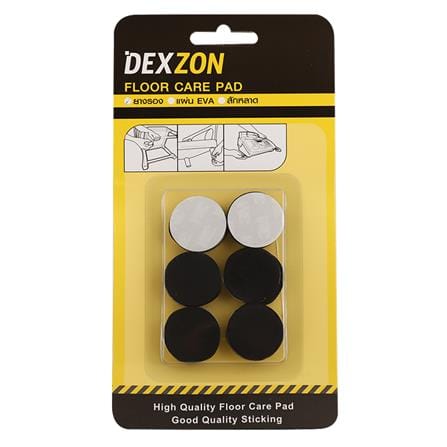 ยางรองกลม DEXZON 25X3 มม. สีดำ 12 ชิ้น_1