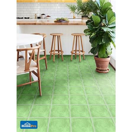 กระเบื้องพื้น 8x8 นิ้ว DURAGRES เวอร์ซีน เขียว A_2