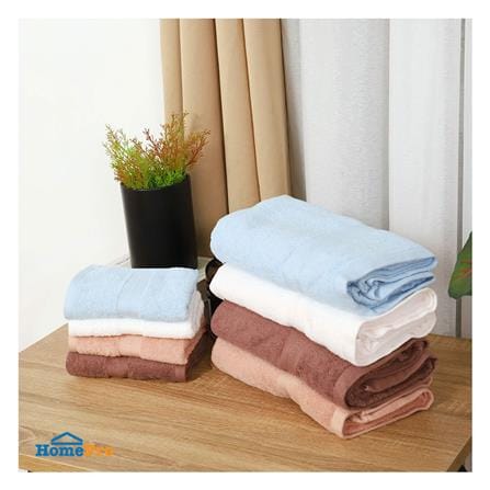 ผ้าขนหนู HOME LIVING STYLE KARA 27x54 นิ้ว สีฟ้า_5