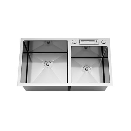 ซิงค์ฝัง 2หลุม LTP DN8045 สเตนเลส_0