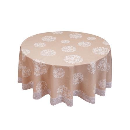 ผ้าปูโต๊ะกลมกว้าง177 ซม. FLOWER ROUND/ผืน_0