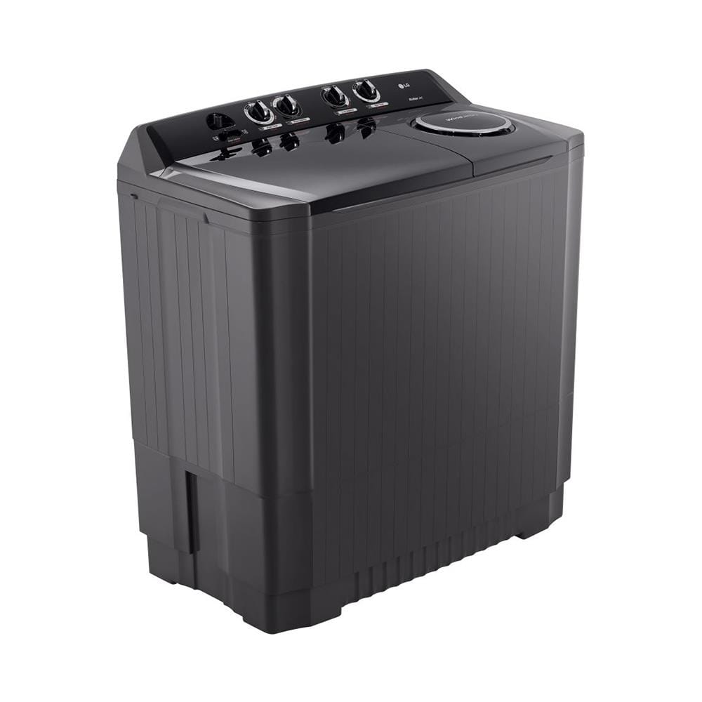 เครื่องซักผ้า 2 ถัง LG TT18NAPG 18 กก. สีดำ