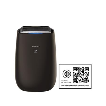 เครื่องฟอกอากาศ 40 ตร.ม. SHARP FP-J50TA-H สีดำ_6