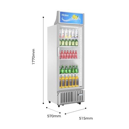 ตู้แช่เครื่องดื่ม HAIER SC-240BC-V3 7.6 คิว สีขาว_10